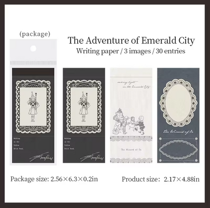 30 Pcs Fairy Tale Little Joys Series Memo Pad for Journaling