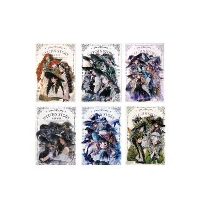 10 Pcs Witch's Adventure Series Witch's Theme Decorative sticker pack